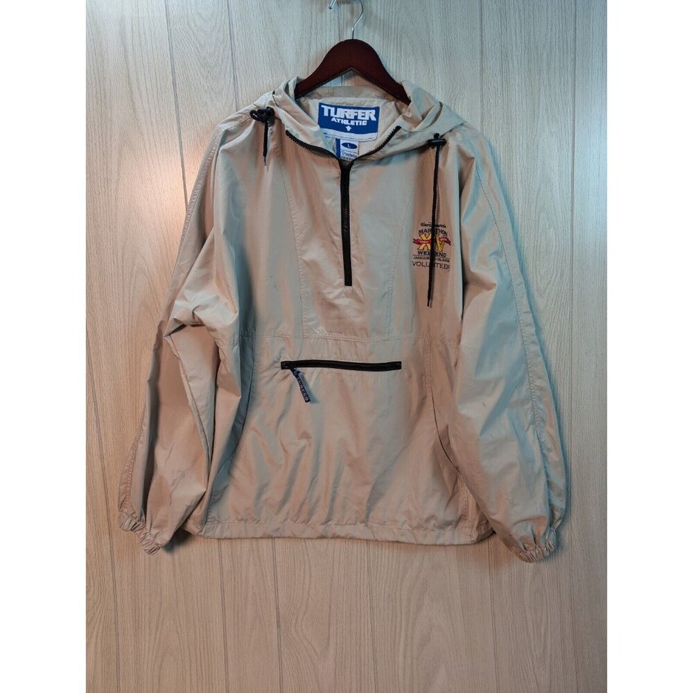 Turfer Windbreaker Walt Disney World Embroidered Adult Size Large READ